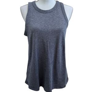 LOFT Women's‎ Racerback Tank Top Gray-Size M